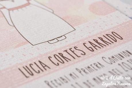 recordatorios primera comunion personalizados osito verjurado niña niño acuarela