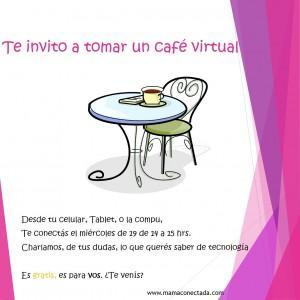 Te invito a tomar un café virtual. ¿Te venís? Café con Mamaconecga