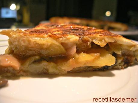 champiñones, patatas