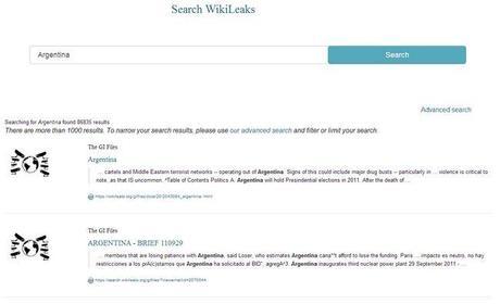 Wikileaks facilita la experiencia de los visitantes a su sitio con un nuevo buscador wikileaks-search-engine
