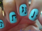 Uñas/ NOTAS MUSICALES