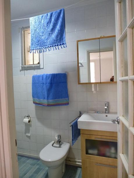 Tenderetes en el baño