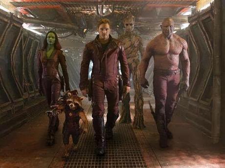 Tres imágenes tres, de Guardianes de la Galaxia