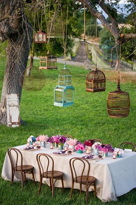 Inspiración. Decora tu boda con jaulas