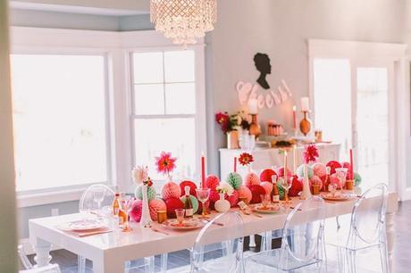 Fiesta en tonos coral!