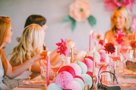 Fiesta en tonos coral!