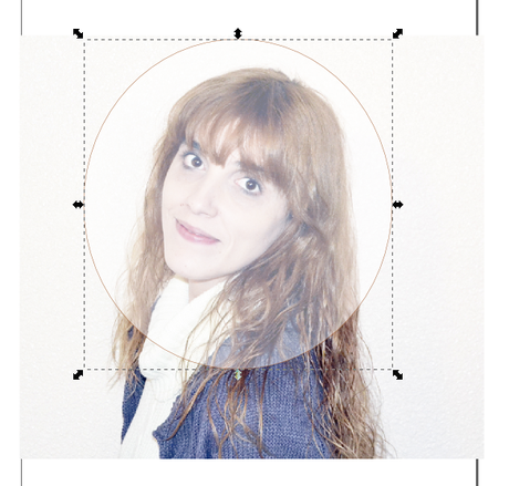 Fotos con formas en InkScape