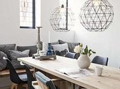 Lámparas estructura metal calada