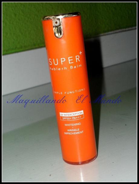 REVIEW: bb cream skin 79 SUPER+ BEBLESH BALM TRIPLE FUNCTION SPF50+ PA+++ (TAMAÑO VIAJE)