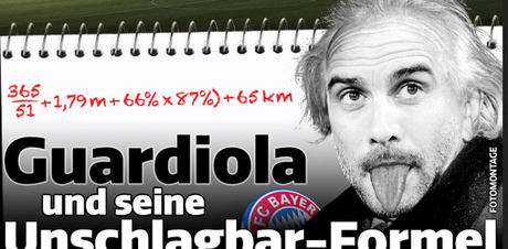 Guardiola, el Einstein del fútbol, en un reportaje del diario alemán 'Bild'