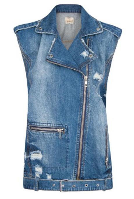 REINVENTANDO EL “DENIM” LRG Magazine - Denim - chaleco denim mango