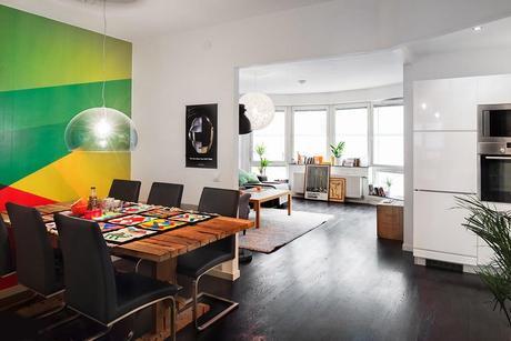 UN APARTAMENTO NORDICO CON PINCELADAS CARIBEÑAS.