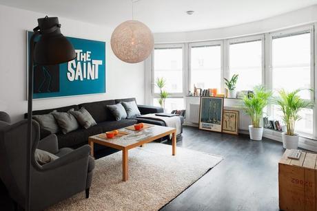 UN APARTAMENTO NORDICO CON PINCELADAS CARIBEÑAS.