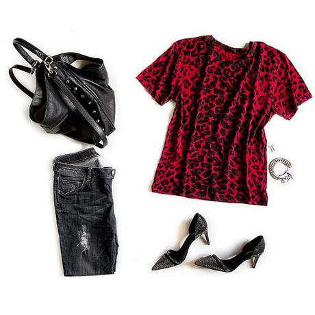 Today I´m wearing... OUTFITS, shopping, maje, mango, boyfriend jeans, Aristocrazy, seraphita, eric gallais bolso, kitten heels, zara, leopard, cristina blanco, guia de estilo blog, spanis fashion blog