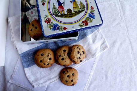 Receta Cookies con chips de chocolate