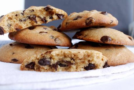 Receta Cookies con chips de chocolate