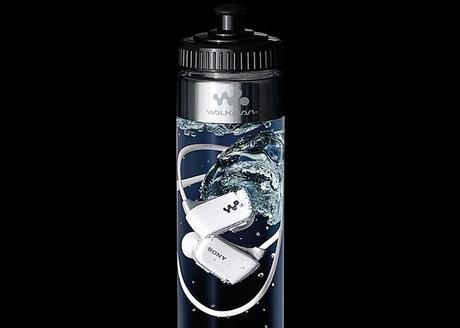 Sony y el mp3 que viene dentro de una botella de agua