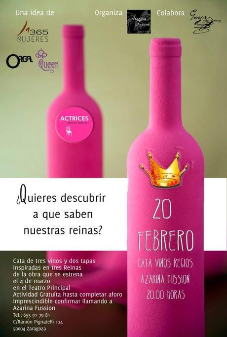 Cata de vinos regios