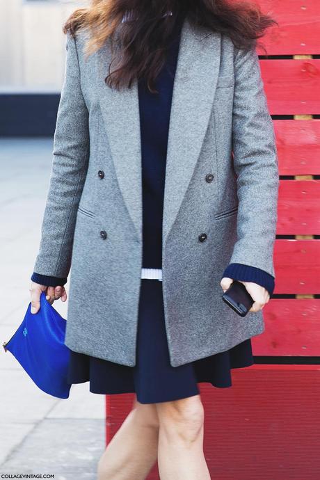 London_Fashion_Week-Street_Style-Fall_Winter_14-Blazer-GRey-
