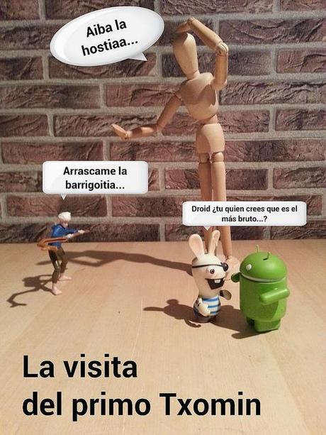 El Patxi. La visita del primo Txomin