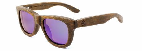 gafas de sol de madera