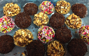 Receta: Bombones de chocolate