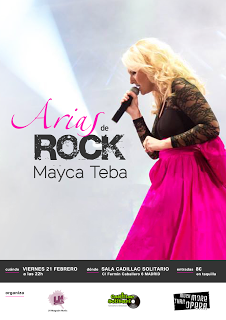 Arias de Rock, por Mayca Teba, una soprano con alma de Rock