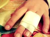 lesión Niña Pequeña.