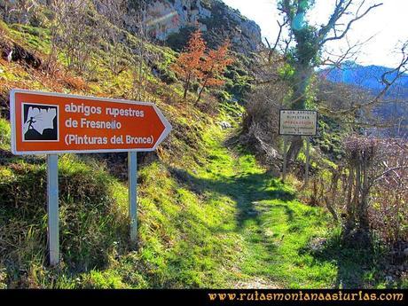 Rutas Montaña Asturias: Inicio de la Ruta de las Pinturas Rupestres de Fresnedo