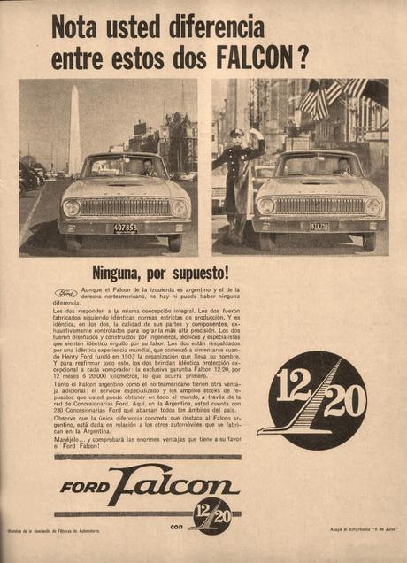 Dos Ford Falcon iguales