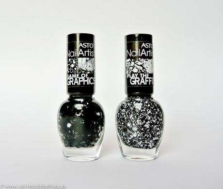 NUEVAS LACAS DE UÑAS NAIL ARTIST GRAFITTI DE ASTOR.