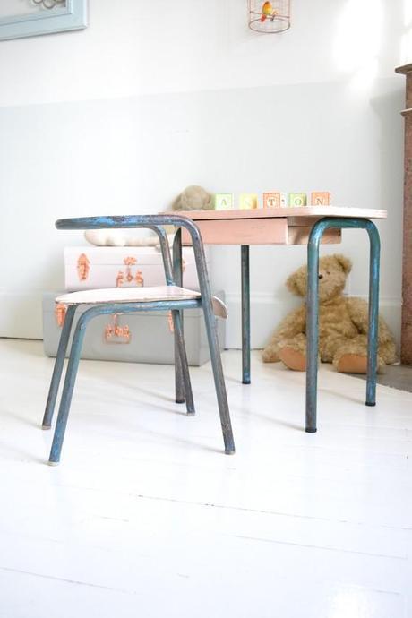 Habitacion Shabby para una niña.