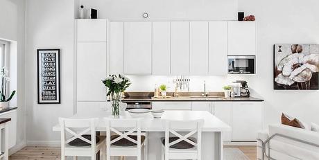 Decorando en madera, blanco y tierras