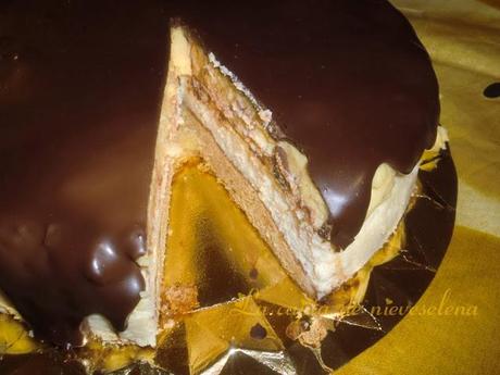 Boston Cream Pie Cheesecake (Tarta de queso estilo Boston)