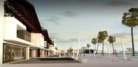 A-cero presenta una propuesta de Centro Comercial en el Puerto de Valencia