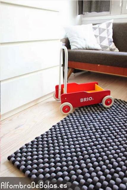 Alfombras de bolas: Calidez y belleza bajo tus pies