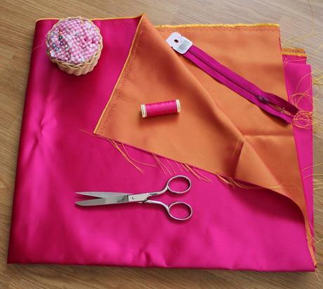 Una falda fucsia pero...cómo? ( Próximamente en el blog)