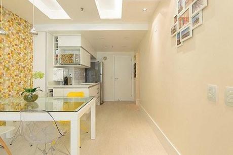 deco: una cocina en amarillo