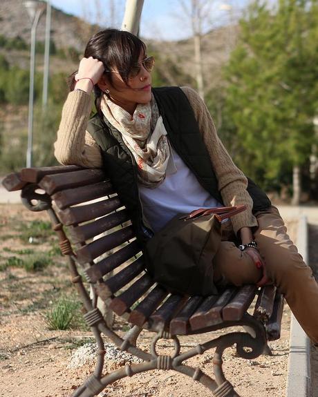 Camel + Verde Militar + Sneakers Camel + Verde Militar + Sneakers