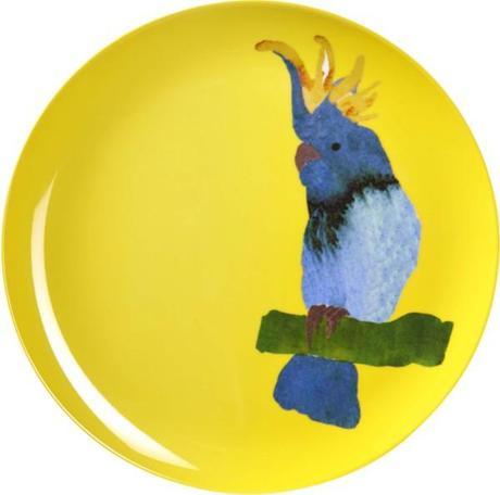 La exuberancia y el colorido de Brasil inspiran la nueva colección de Habitat Habitat PV 2014 brasil_birds-side_plate