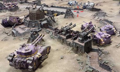 Un intruso en una batalla entre Astartes