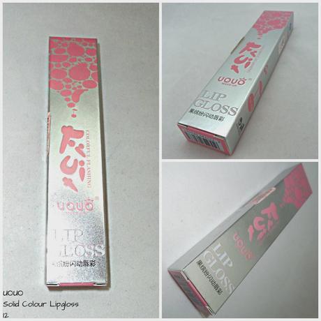UOUO - Solid Colour Lipgloss - 12 UOUO - Solid Colour Lipgloss - 12