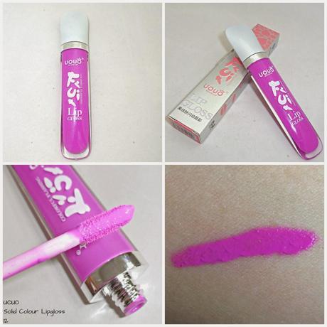 UOUO - Solid Colour Lipgloss - 12 UOUO - Solid Colour Lipgloss - 12