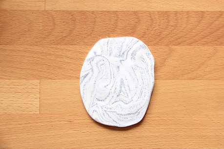 DIY Marbled necklace DIY Marbled necklace