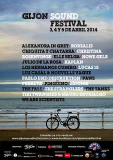 Christina Rosenvinge, Julio de la Rosa y The Fall cierran el cartel del Gijón Sound Festival