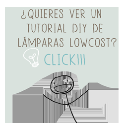 Decoración lowcost para #decopedia2 LAMPARAS DIY