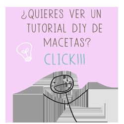 Decoración lowcost para #decopedia2 MACETS DIY