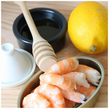 receta: langostinos agridulces -recipe: bittersweet shrimp