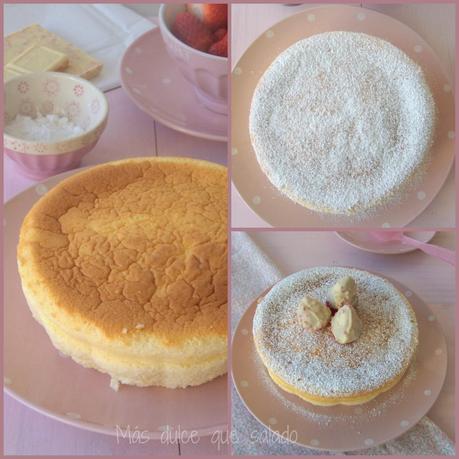 Tu Blog me sabe a...Tarta de Queso Japonesa (Cotton Soft Japanese Cheesecake)