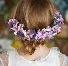 Coronas de flores para Comunión